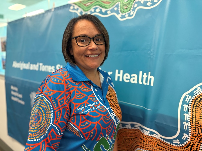 Health Equity Project Manager wearing a colourful shirt