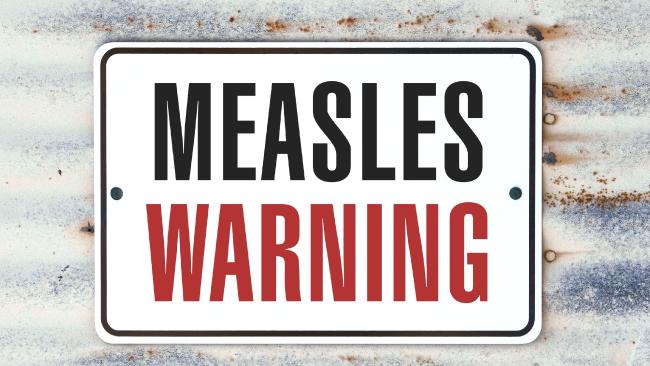 measles warning